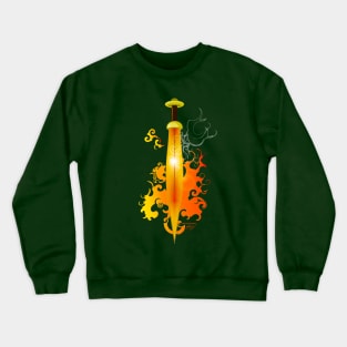 Flaming Sword Crewneck Sweatshirt